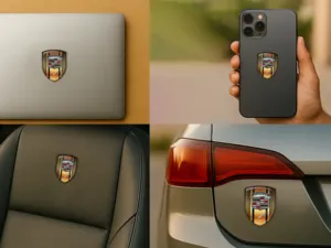 Cadillac Adesivi Logo Auto Design Max Chic Pro Durevoli ST